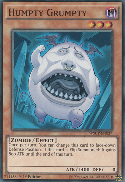 Humpty Grumpty Yu-Gi-Oh Card