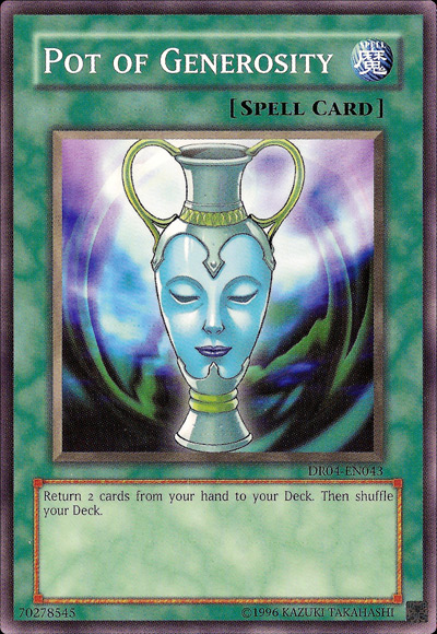 Pot of Generosity YGO Card