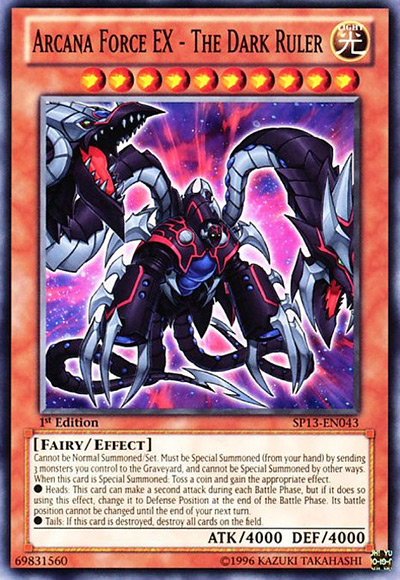 Arcana Force EX – The Dark Ruler YGO Card