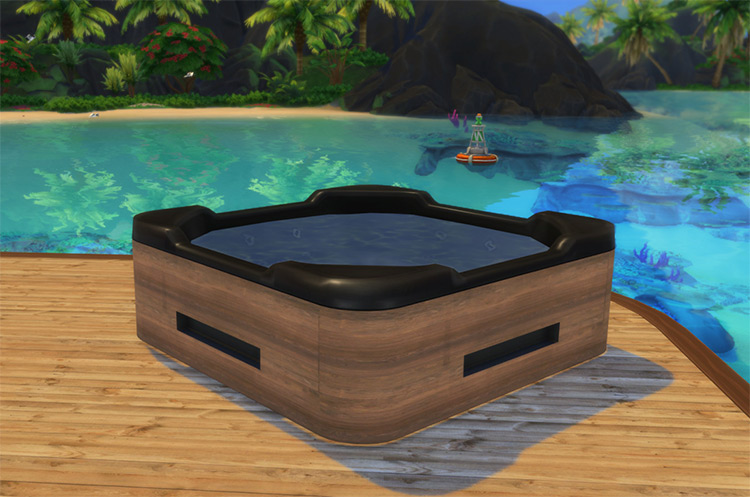 Custom Jacuzzi CC for The Sims 4