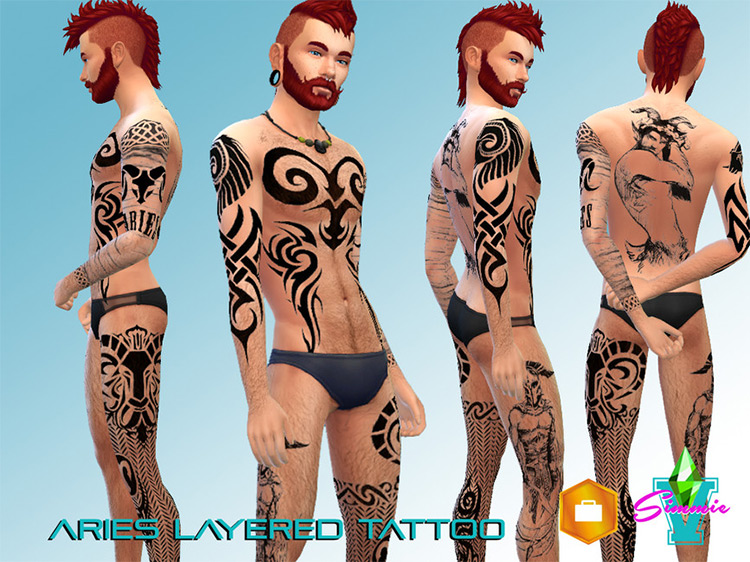 Sims 4 Zodiac Themed CC  Clothes  Tattoos   More   FandomSpot - 28