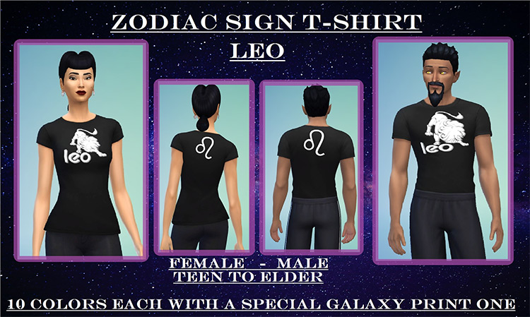 Sims 4 Zodiac Themed CC  Clothes  Tattoos   More   FandomSpot - 15