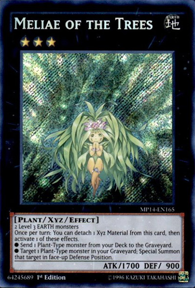 Meliae of the Trees YGO Card