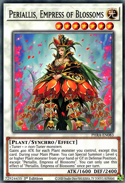 Periallis, Empress of Blossoms Yu-Gi-Oh Card