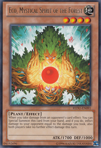 Eco, Mystical Spirit of the Forest YGO Card