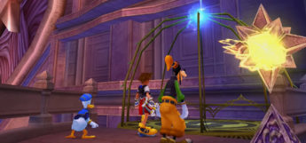 Hollow Bastion with Sora, Donald & Goofy in KH 1.5 HD