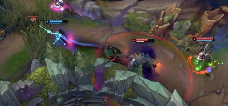 Fiora Split Pushing in League of Legends