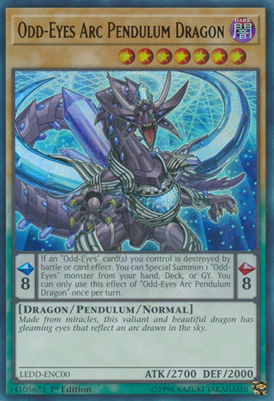 Odd-Eyes Arc Pendulum Dragon Yu-Gi-Oh Card