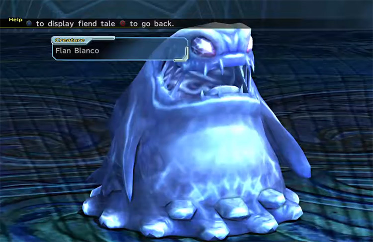 Flan Blanco creature from FFX-2