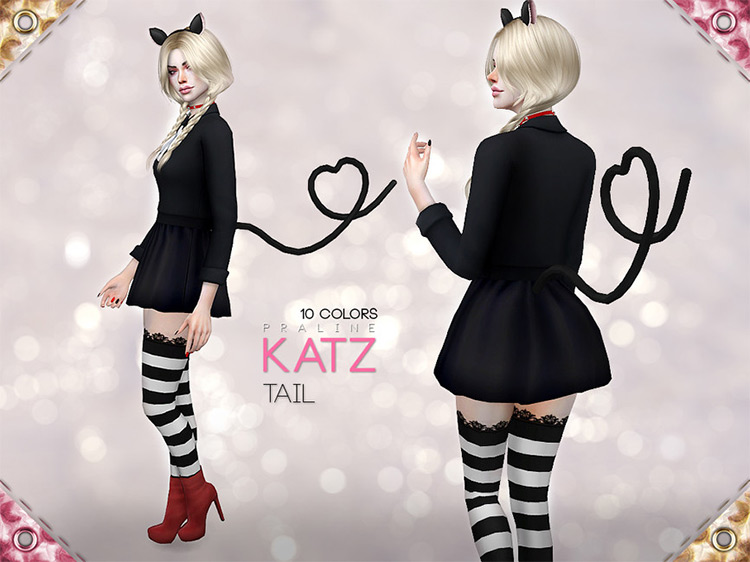 Sims 4 Cat CC  Ears  Tails  Slippers  Outfits   More   FandomSpot - 12