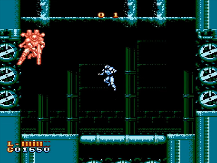 Shatter Hand / gameplay NES