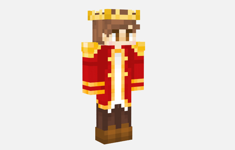 Red Prince Skin for Minecraft