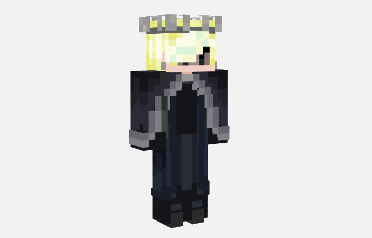 Dark fallen prince skin for Minecraft