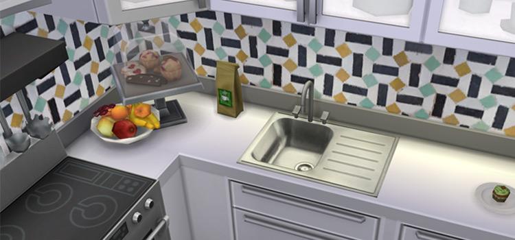 sims 4 wash dishes in bathroom