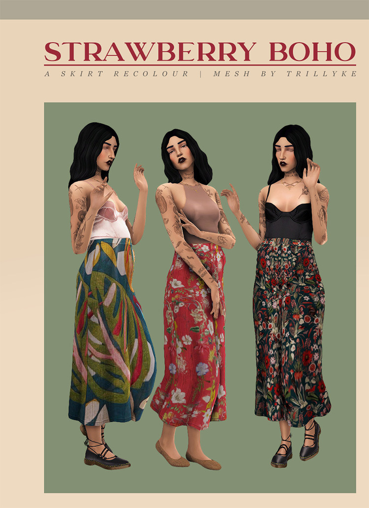 Sims 4 Skirts CC  The Ultimate Collection For Every Occasion   FandomSpot - 52