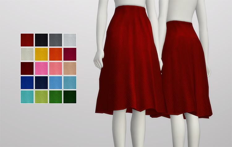 Sims 4 Skirts CC  The Ultimate Collection For Every Occasion   FandomSpot - 30