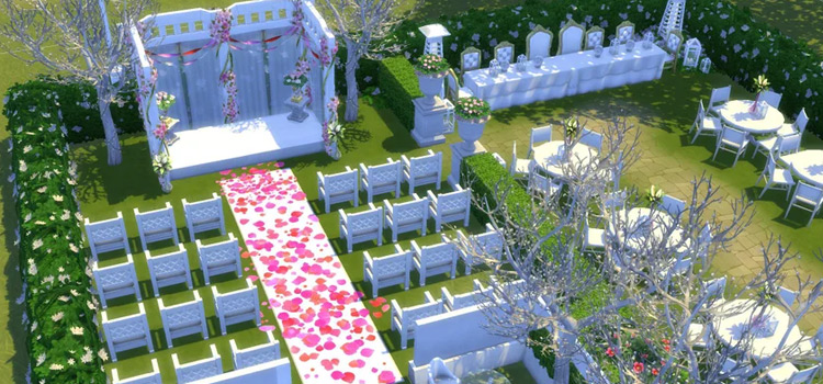 Sims 4 Wedding Decor Cc Furniture Flowers More Fandomspot