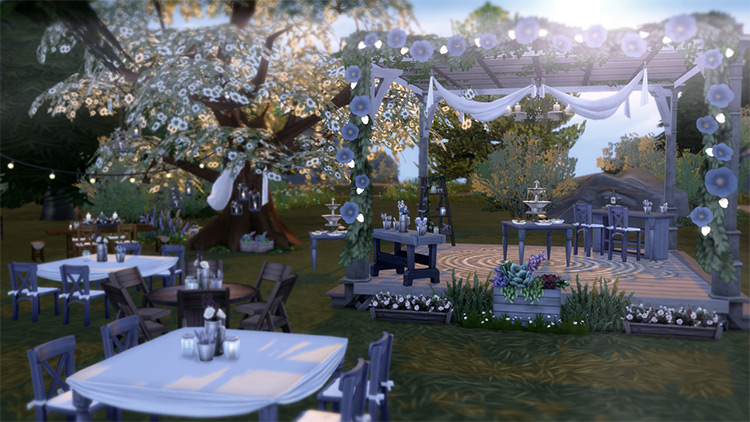 Sims 4 Rustic Wedding