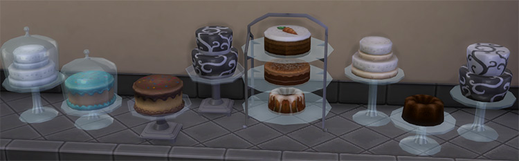 Bakery Goodies / Sims 4 CC