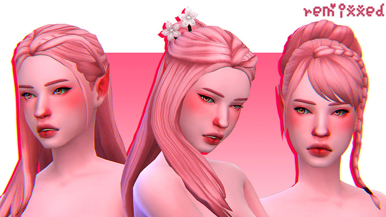 sims 4 soft peach skin blend female