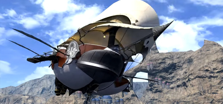 ffxiv airship travel