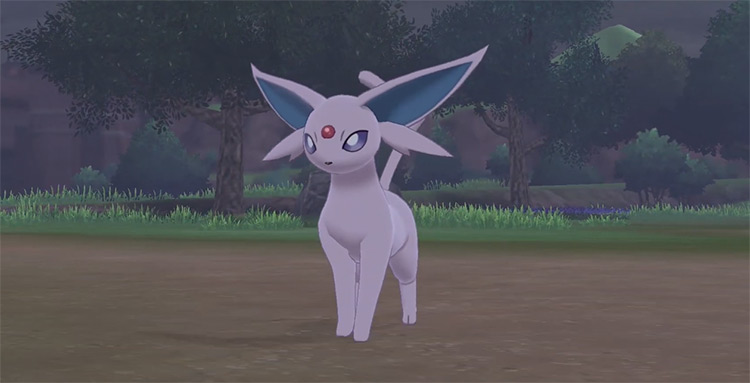 Espeon in Pokémon SW/SH