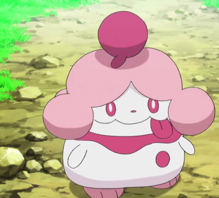 Slurpuff from Pokemon anime