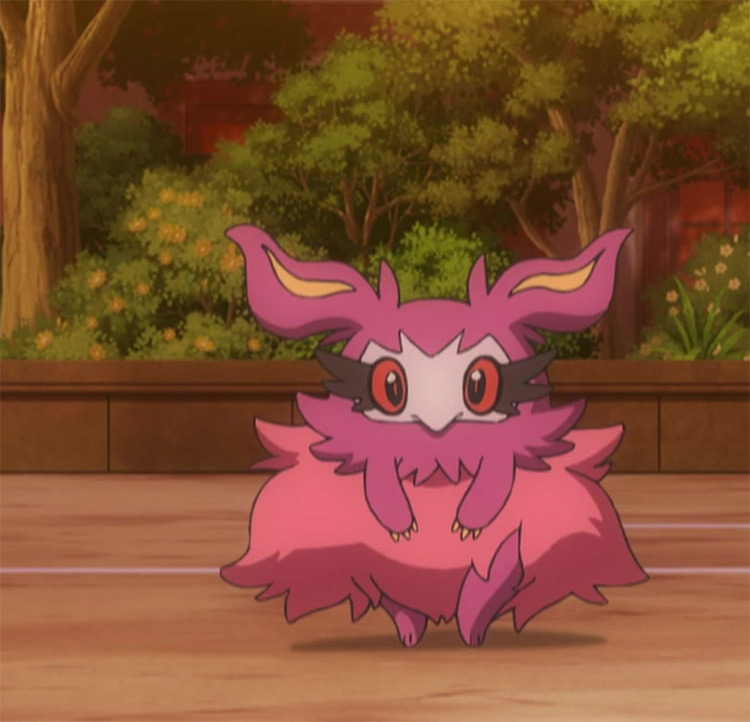 Aromatisse Pokemon in the anime