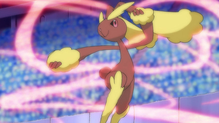 Lopunny Pokemon in the anime