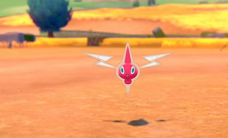 Shiny Rotom in Pokémon Sword and Shield