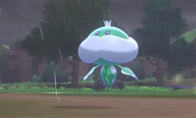 Shiny Jellicent in Pokémon Sword and Shield