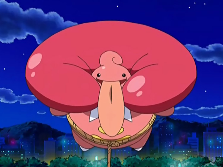 Lickilicky from the Pokemon anime