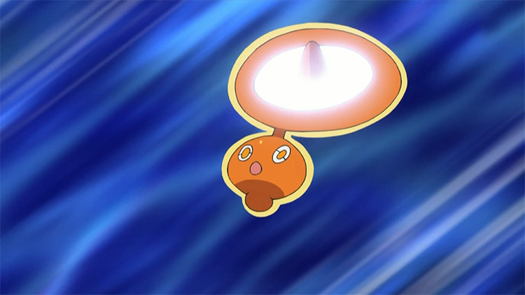 Rotom-Fan Pokemon in the anime