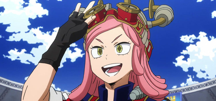Mei Hatsume close-up screenshot from BNHA