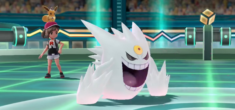 Shiny form of Mega Gengar in Pokemon