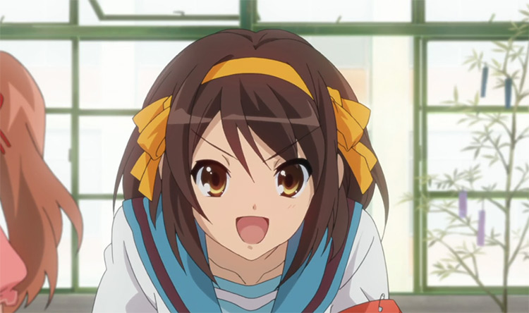 Haruhi Suzumiya in The Melancholy of Haruhi Suzumiya