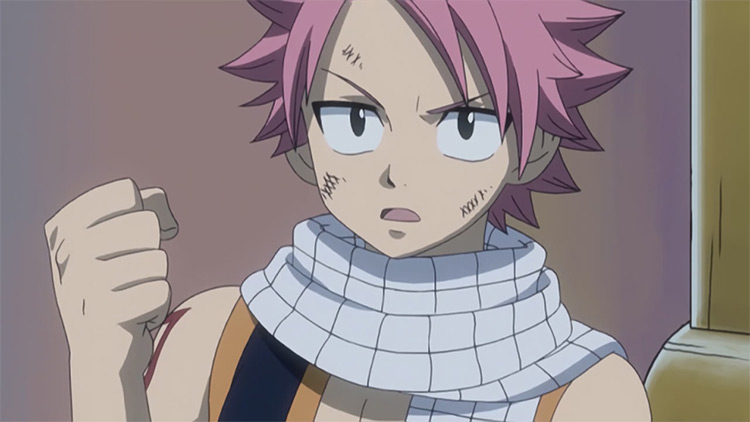 Natsu Dragneel in Fairy Tail anime
