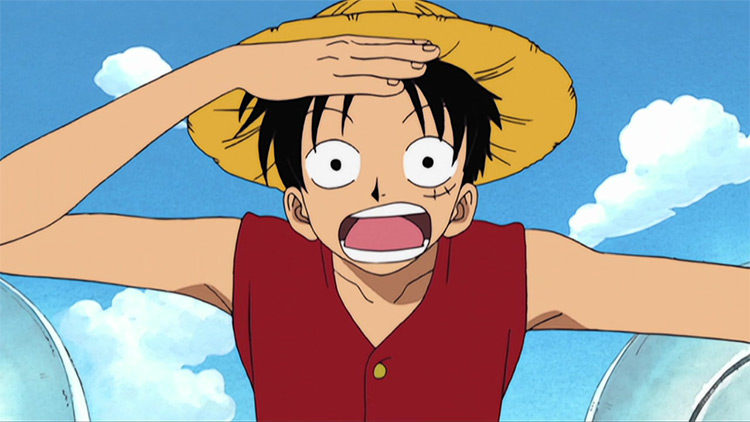 Monkey D. Luffy One Piece anime screenshot
