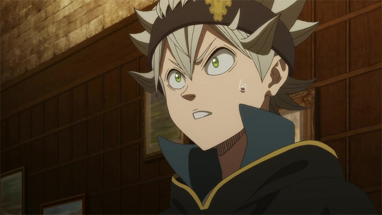 Asta in Black Clover anime