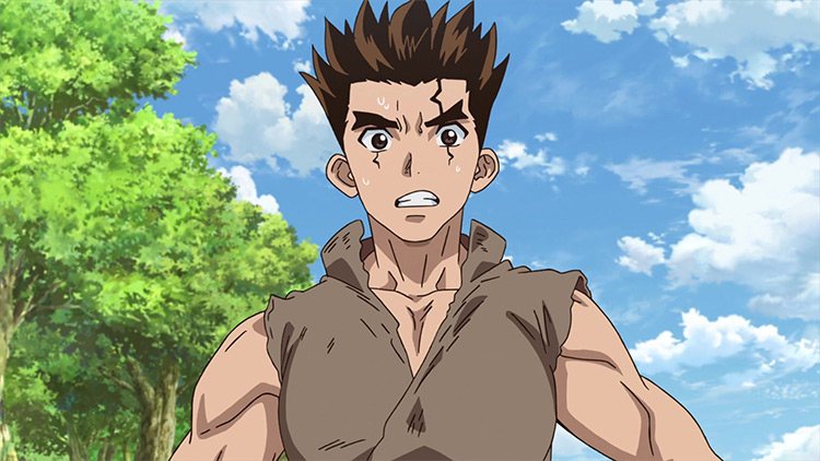 Taiju Oki Dr. Stone anime screenshot