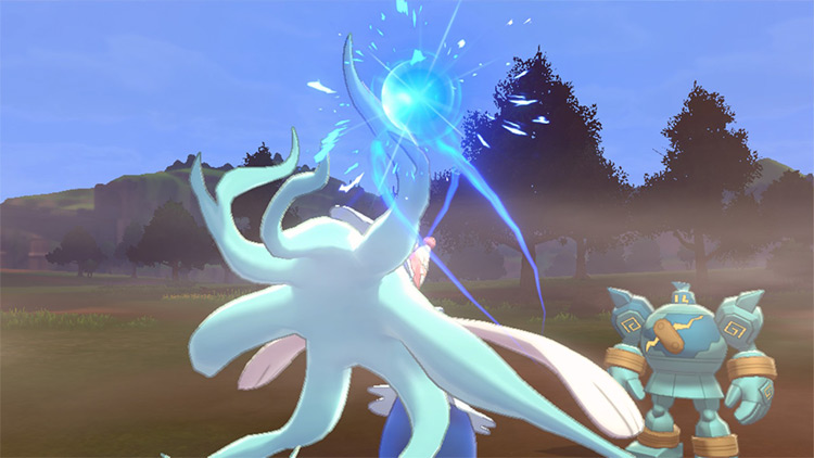 Sparkling Aria move / Pokémon Sword and Shield