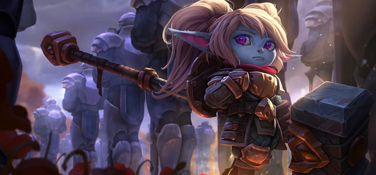 Original Poppy Skin Splash Art by Epic Games