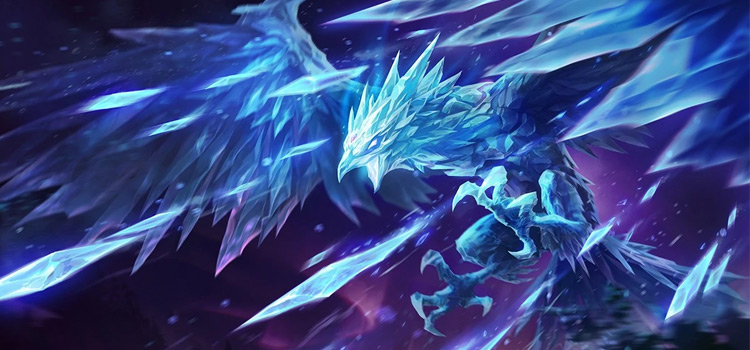 Original Anivia Skin Splash Art by Epic Games