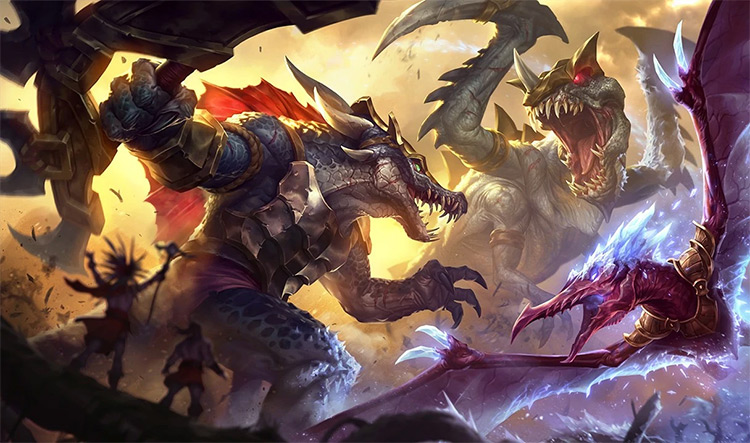 Prehistoric Anivia Skin Splash