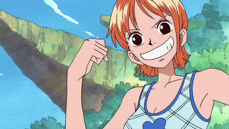 Nami from One Piece anime