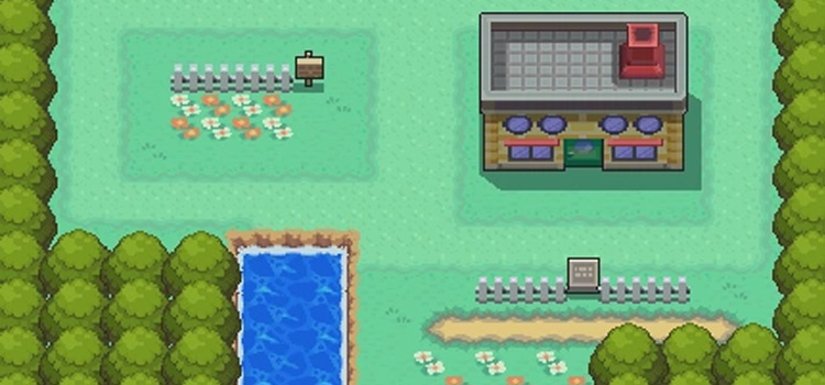 Pallet Town from gen4 Preview