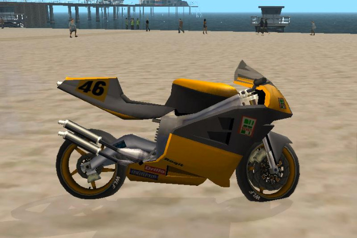 gta san andreas bikes location