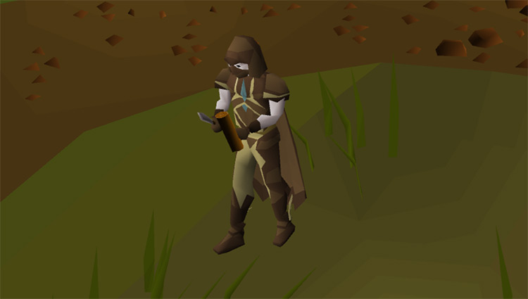 Fletching a Yew Stock / OSRS