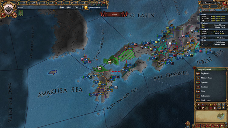 Top 10 Best Japanese Daimyo Nations in EU4   FandomSpot - 58