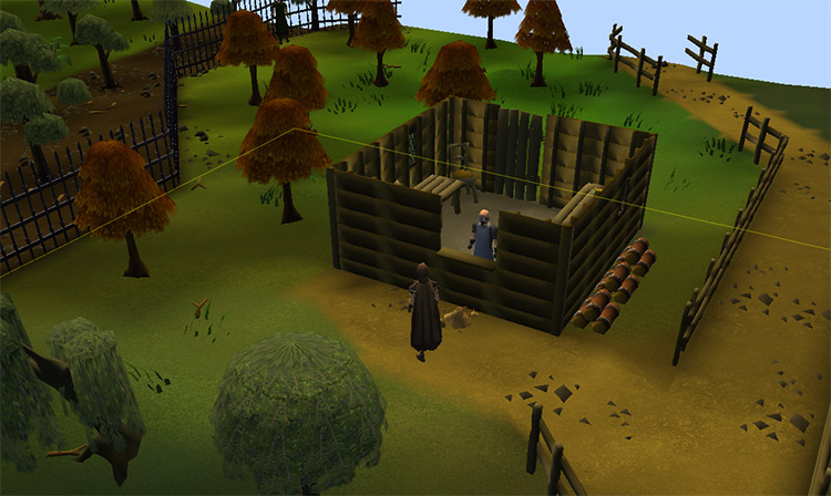 The Woodcutting guild’s sawmill / OSRS
